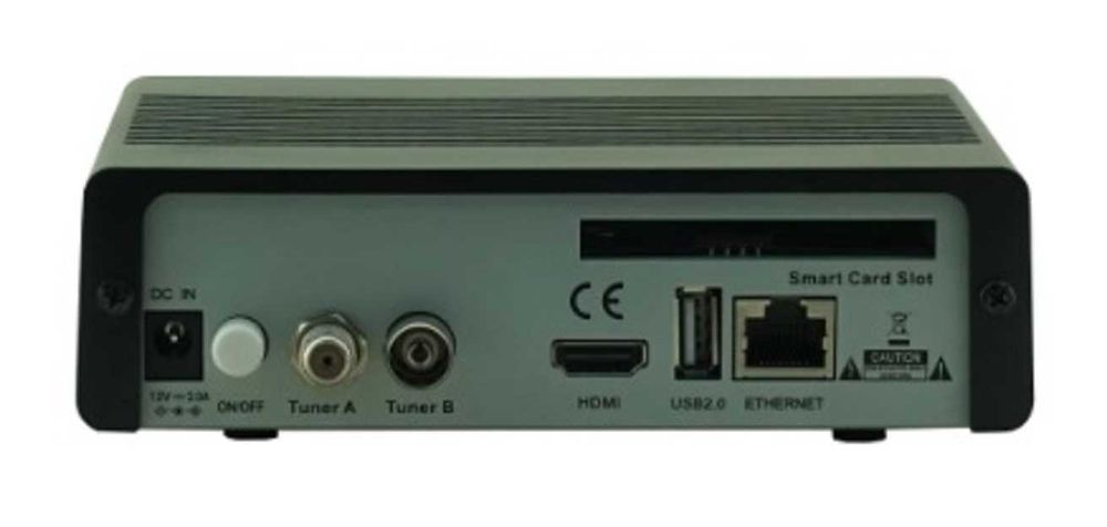 Receptor satélite para antena parabólica E2 Zgemma H8