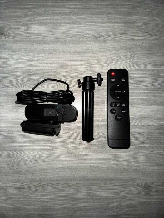 kamera internetowa web camera 4k 2k full hd pilot statyw autofocus do nauki pracy na żywo