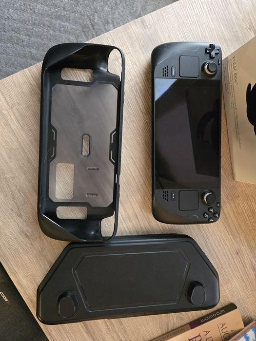 Steam Deck LCD 250GB + Acessórios - pouco uso