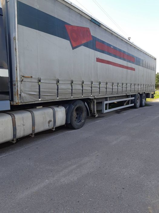 ДАФ 105 в робочому стані... з полуприцепом.