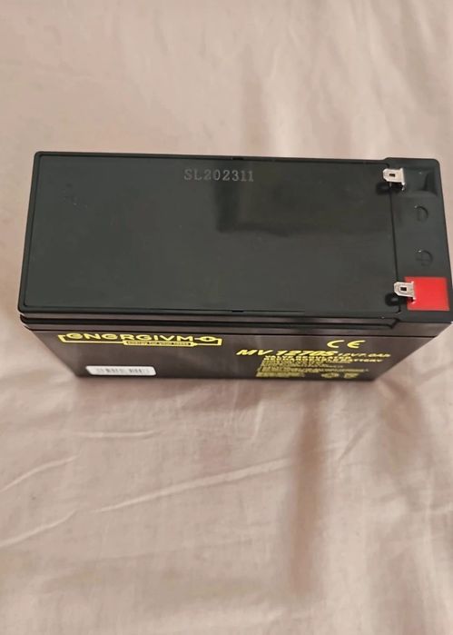 Bateria 12v 7ah nova carro  de crianças