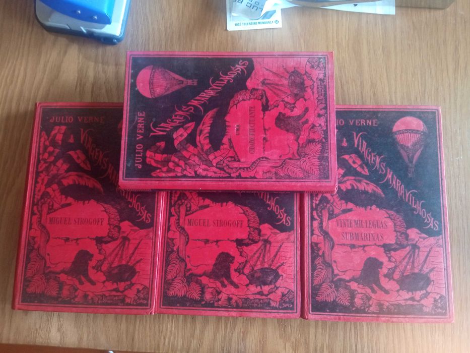 Livros antigos Julio Verne (d´a Editora) junto ou separados