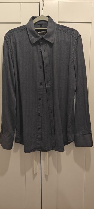 Koszula męska granatowa WÓLCZANKA