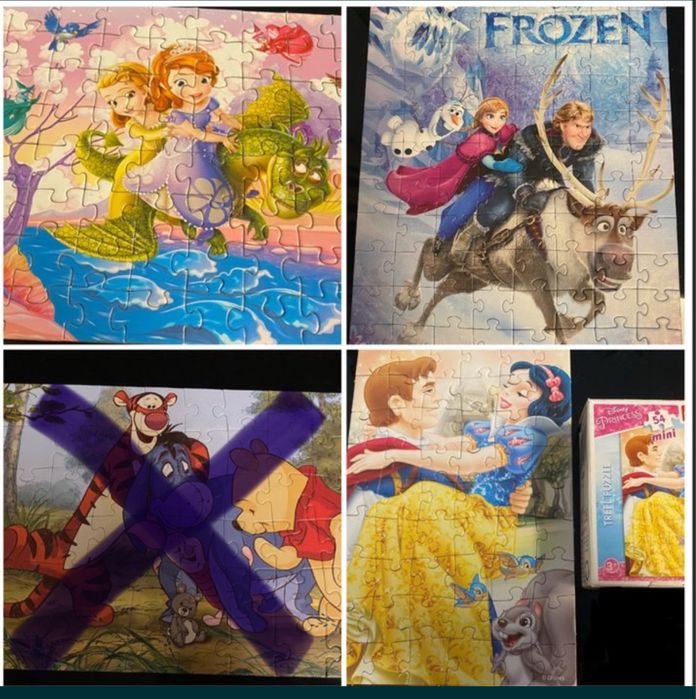 Пазл 4 в 1 Профессии Транспорт Do do До до Trefl Трефл