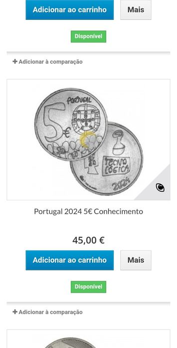 5 euros O Conhecimento