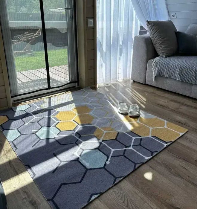 Килим/ковер коридорний прорезинений доріжка ПВХ на кухню балкон дешево