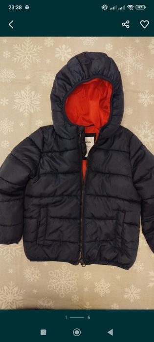 Kurtka chłopięca zimowa 110 Sinsay