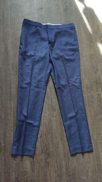 Брюкі класичні сині Н&М