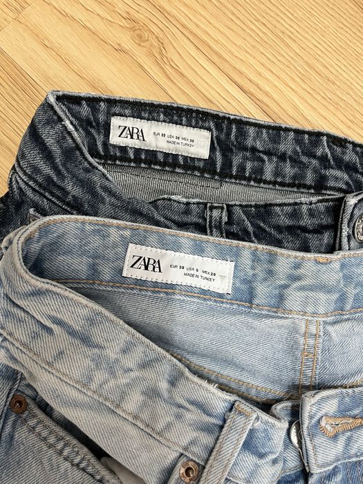 Spodnie jeansy damskie Zara M