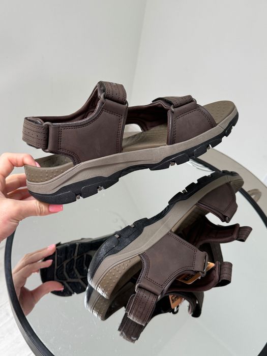 Мужские босоножки на липучках Skechers 39/41/42/45/46р