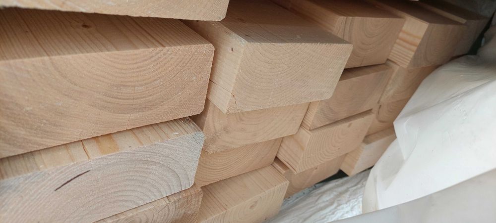 Kantówka KVH 8x16 aż do 13m Drewno konstrukcyjne C24  Krokiew,  Jętka