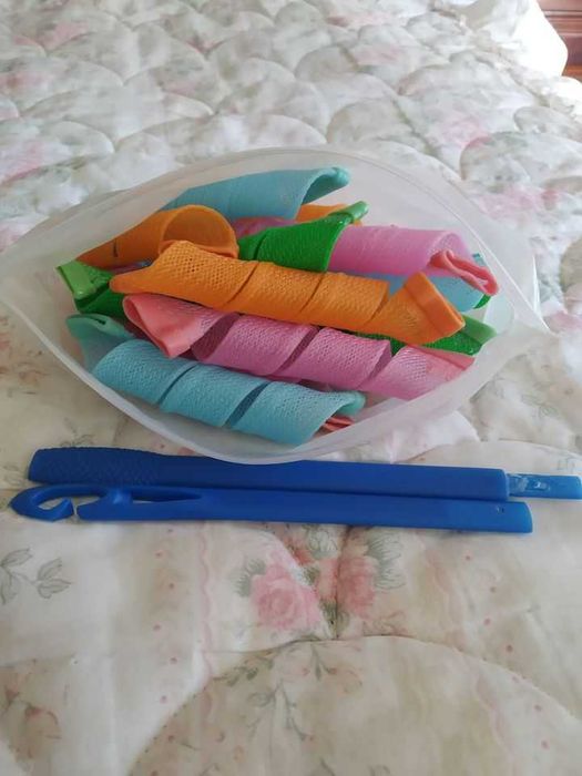 Tubos para cachear os cabelos