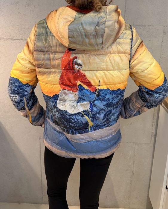 Kurtka zimowa, narciarska, snowboardowa