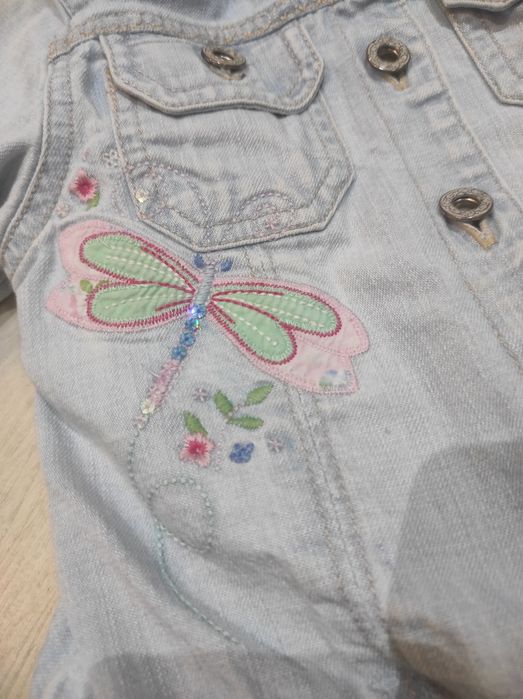 Dziewczęca katana jeansowa Next