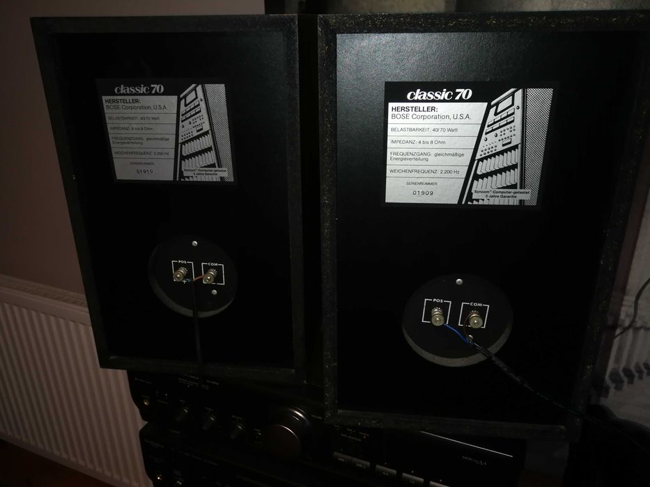 kolumny głośnikowe BOSE Classic 70 vintage glosniki speakers