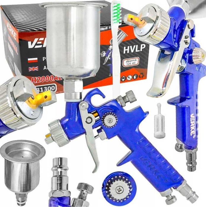 Pistolet Lakierniczy H2000AL 1,0mm 125ml Verke