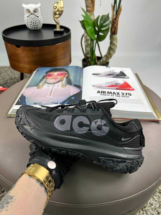 АКЦІЯ! Nike ACG Mountain Fly 2 Low Black Grey 41 42 43 44 45 найк