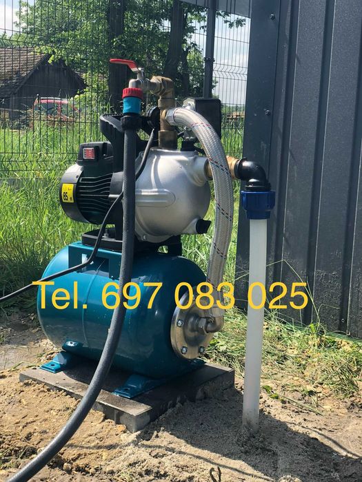 Szpilka Wodna, Abisynka, Grot, Studnia Głębinowa, Hydrofor, Pompa