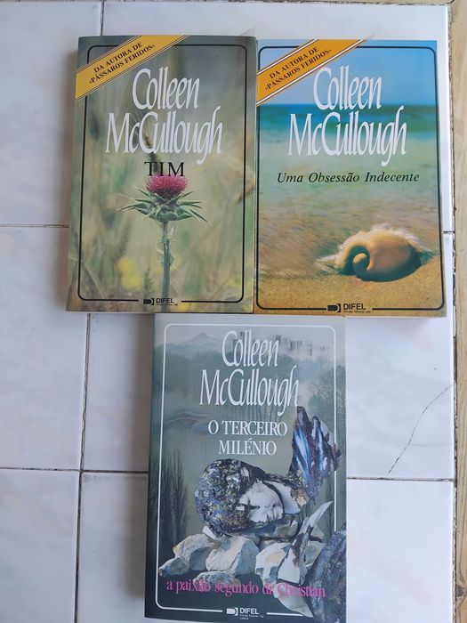 5 Livros de Romance de Colleen McCullough-Difel