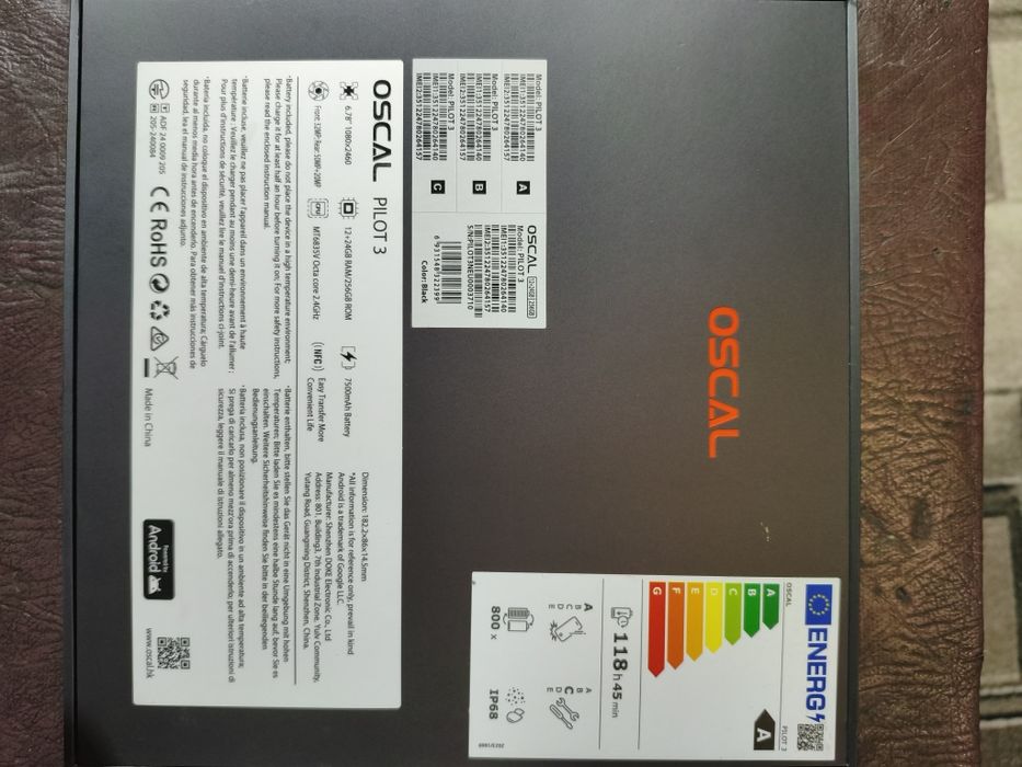 Защищенный смартфон Оскал пилот 3