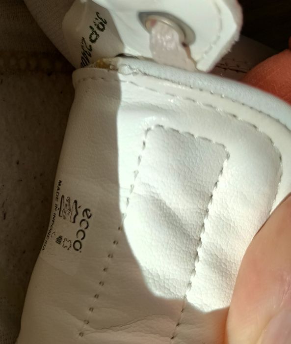 Шкіряні кросівки-кеди,макасини ECCO розмір 39.