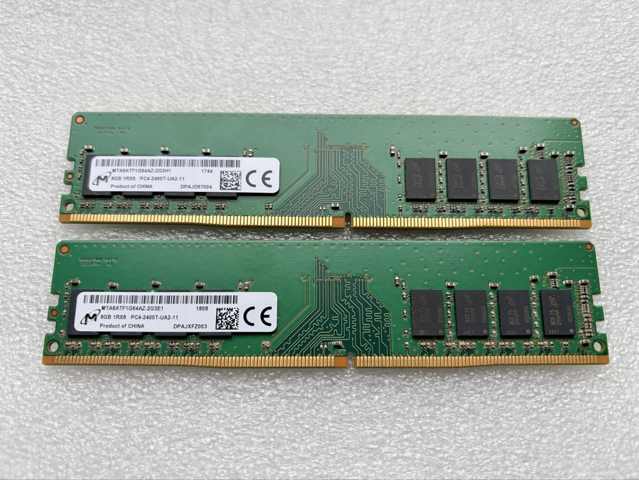 Micron 16GB (2x8GB) Micron, DDR4 2400MHz, MTA8ATF1G64AZ-2G3H1