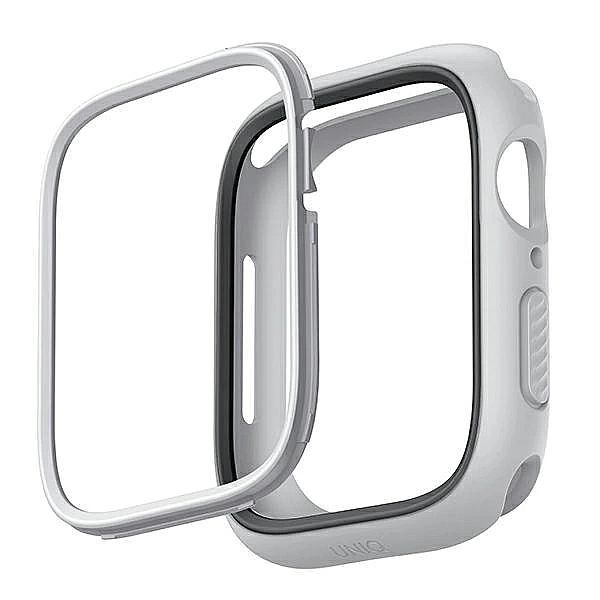 Etui Uniq Moduo na Apple Watch 4/5/6/7/8/SE/SE2/44/45mm - kredowo-szar