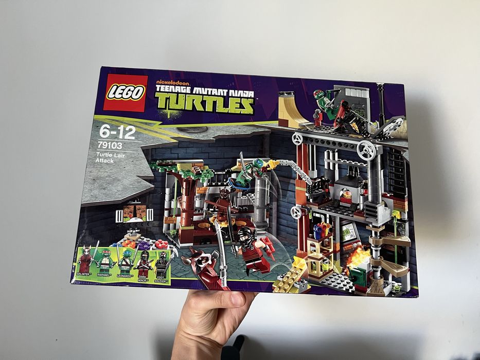 Lego TNMT 79103 Atak na jaskinię żółwi NOWE