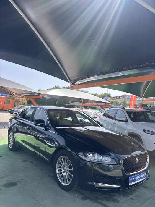 Jaguar XF 20d Prestige verde 2016
