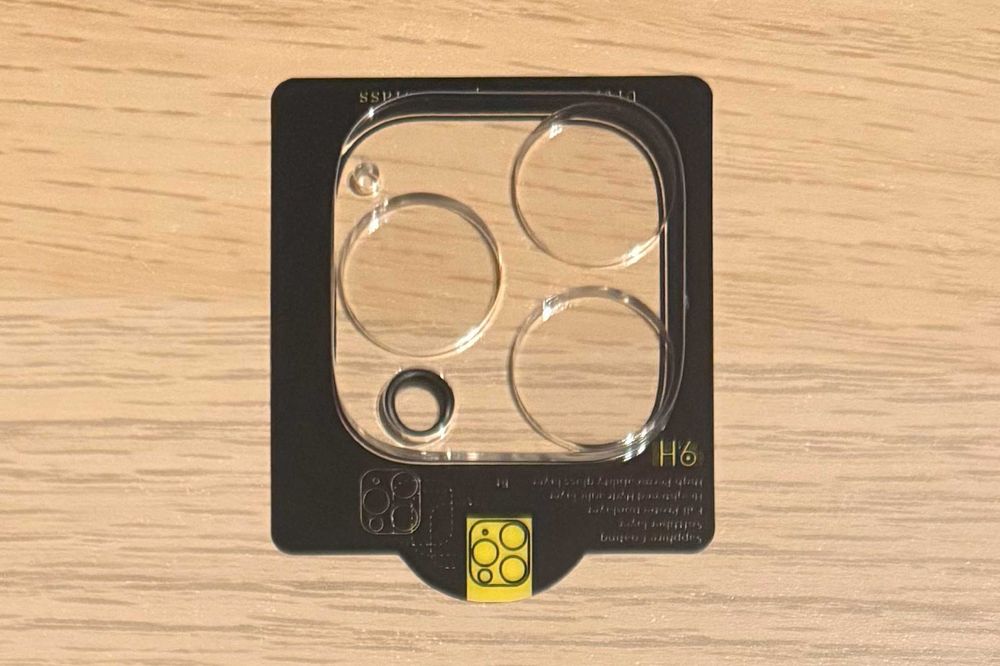 Szkła ochronne iPhone 15 Pro Max ekran i aparat 4+4 szt.