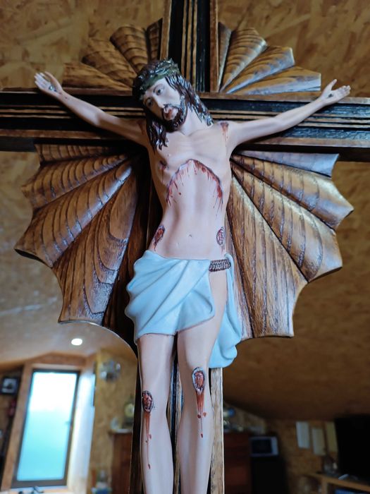 Arte sacra, peça única.
