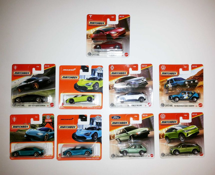 Carros de Coleção da Marca Matchbox - Miniaturas Escala 1/64