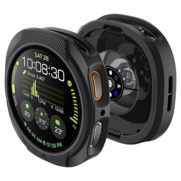 Spigen Liquid Air Samsung Galaxy Watch 8 (44 Mm) Matte Black