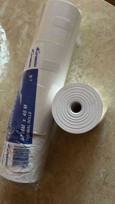Rolki papierowe do kalkulatora 57mm x 45m