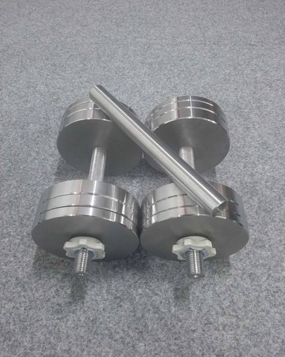 Розбірні Металеві гантелі 2шт 10,16,18,20,30,40КГ гантели сталь 18 кг