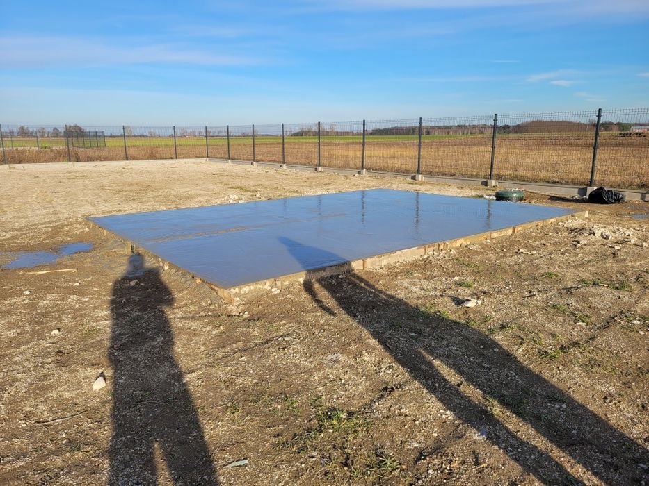 Wylewki betonowe, wylewki pod garaż, chudziaki, fundamenty.