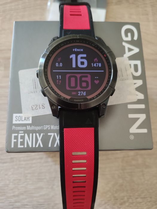 Garmin Fenix 7X Solar - niewiele używany