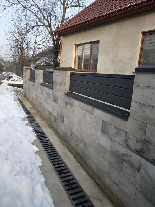 Паркан Жалюзі Металевий Забор Ранчо