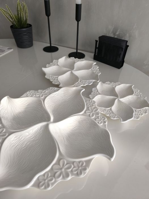 Менажниця порцеляна Stenson квітка