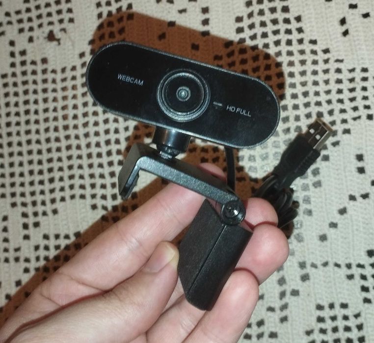 Webcam Full HD 1080p com Microfone (Windows/Mac/Android)