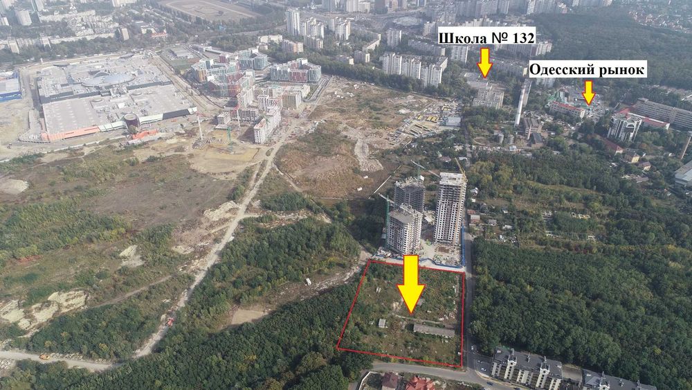Гатное Теремки Голосеевский р-н  Продам участок 1,26 Га
