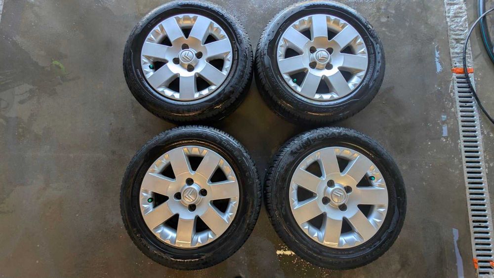 Alufelgi citroen r15 wraz z oponami