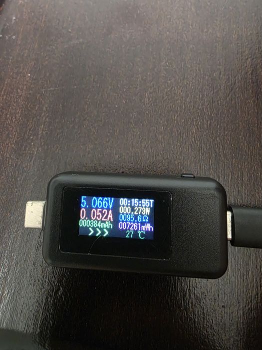 KWS - 1902C miernik  tester  USB woltomierz DC 4-30V amperomierz 0-5A