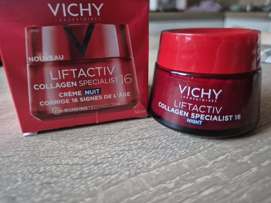 Vichy liftactiv collagen specialist 16 krem odmładzanie na noc przeciwzmarszczkowy