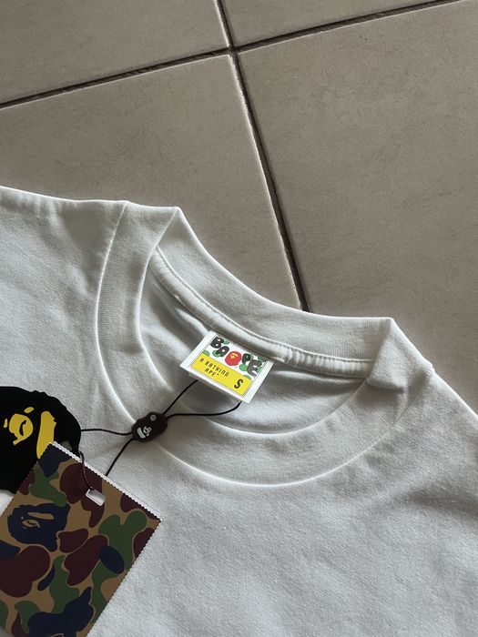Koszulka bape logo na boku
