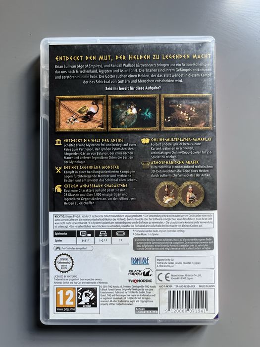 Titan quest swich