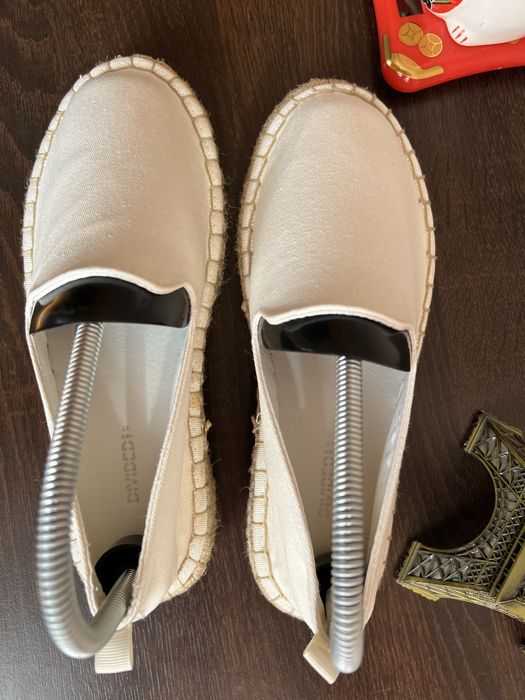 Biały Espadryle H&M Divides