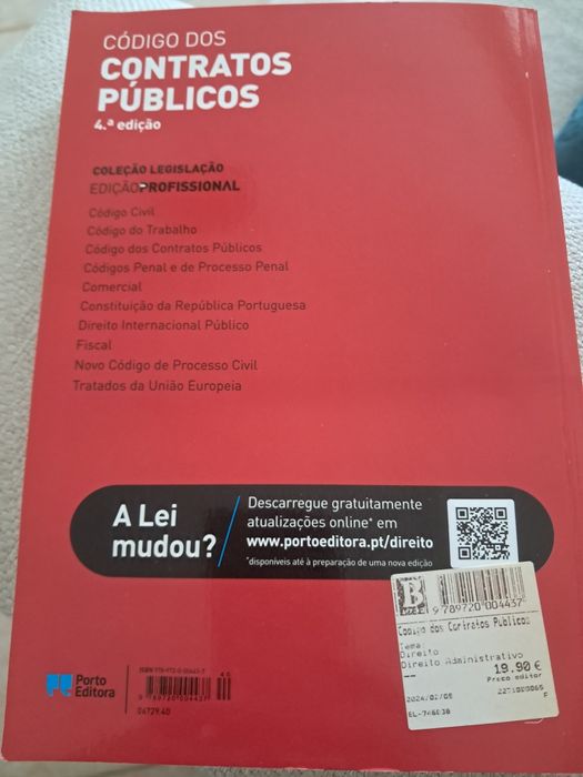 Codigos dos contratos publicos 4 edição