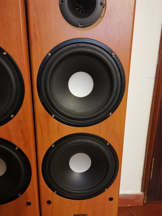 Amplificador Sony e colunas Denver