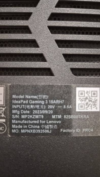 Ігровий ноутбук Lenovo IdeaPad Gaming 3 | Ryzen 5 6000 | RTX | 120Hz
